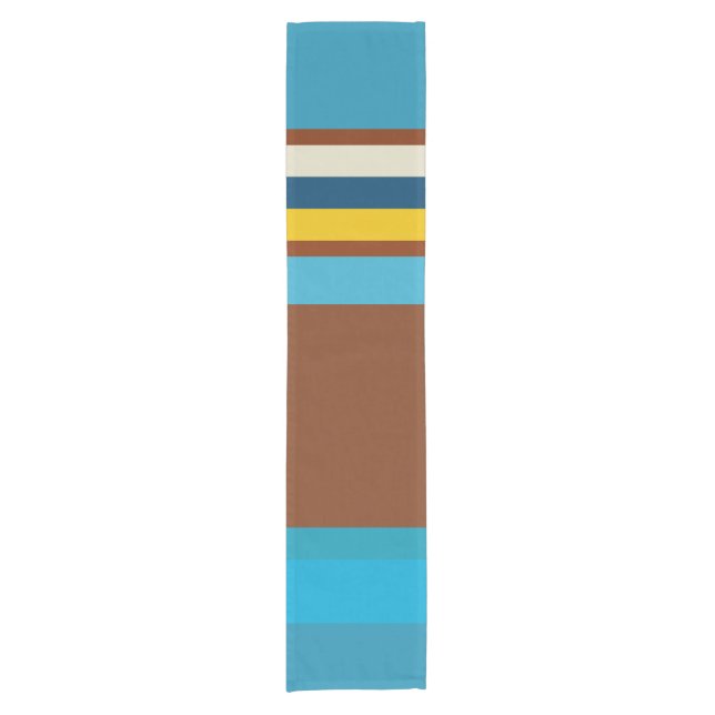 Southwest Stripes 12 Short Table Runner (Front)