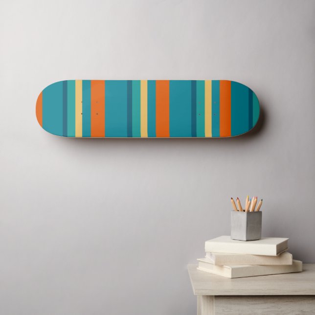 Southwest Stripes 16 Skateboard (Wall Art (Horz))
