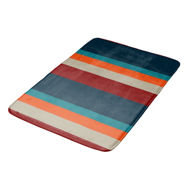 Southwest Stripes 17 Bath Mat (Angled)