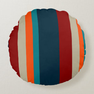 Southwest Stripes 17 Round Pillow