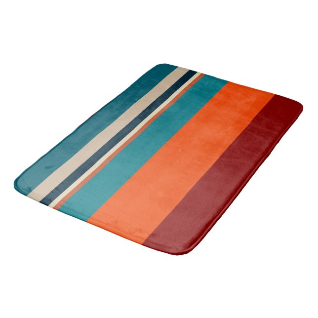 Southwest Stripes 19 Bath Mat (Angled)