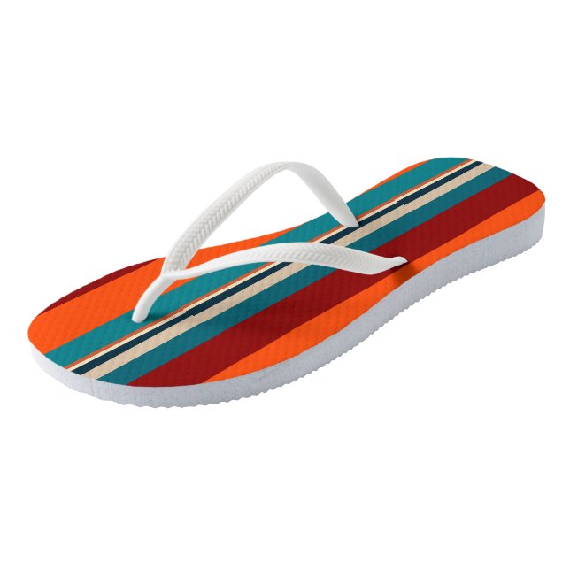 Southwest Stripes 19 Flip Flops (Angled)