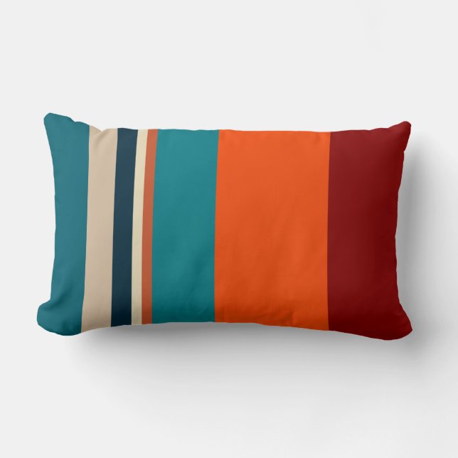 Southwest Stripes 19 Lumbar Pillow (Front)
