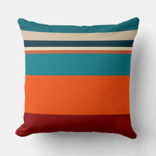 Southwest Stripes 19 Throw Pillow