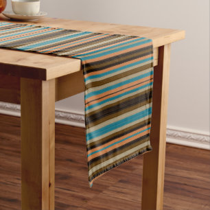 Southwest Stripes 20 Short Table Runner