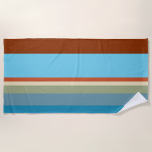 Southwest Stripes 23 Beach Towel