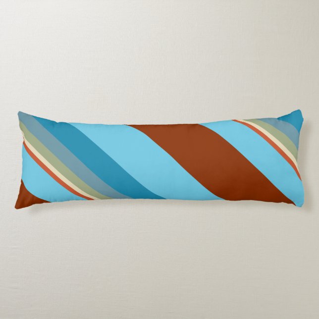 Southwest Stripes 23 Body Pillow (Front)