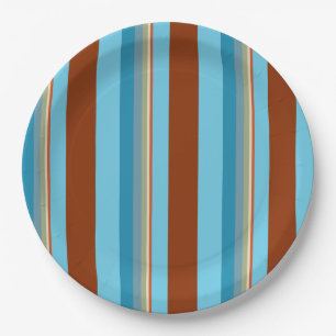 Southwest Stripes 23 Paper Plate