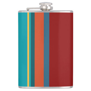 Southwest Stripes 24 Hip Flask