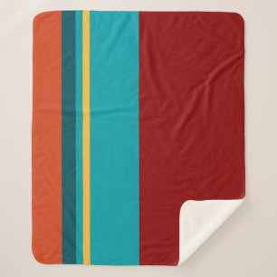 Southwest Stripes 24 Sherpa Blanket