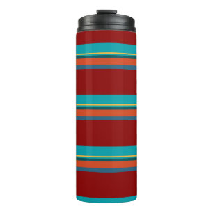 Southwest Stripes 24 Thermal Tumbler
