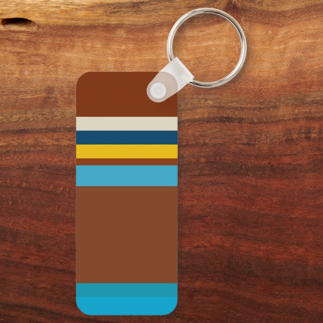 Southwest Stripes 25 Keychain (Back)