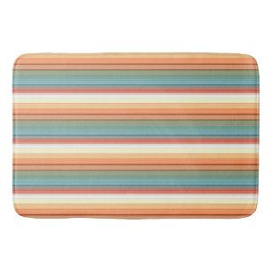 Southwest Stripes Muted Colour Bath Mat