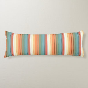 Southwest Stripes Muted Colour Body Pillow