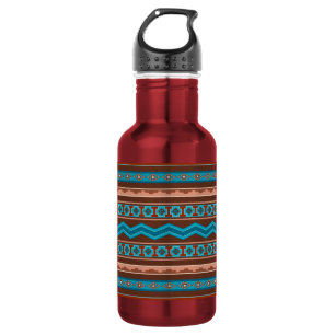Southwest Style Geometric Cameron Gorge Design 532 Ml Water Bottle