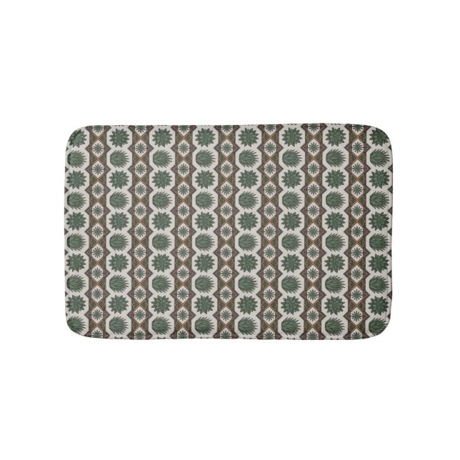Southwest Succulents Bath Mat (Front)