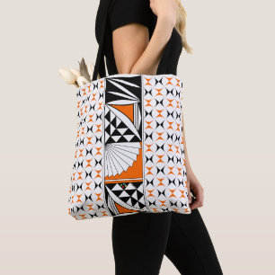 Southwest Sunrise in Orange Tote Bag