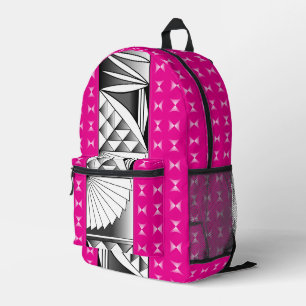 Southwest Sunrise in Pink Printed Backpack