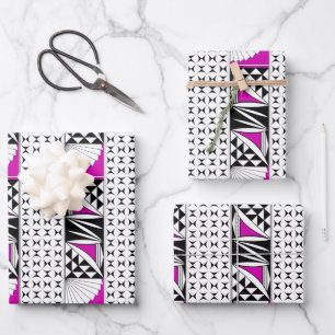 Southwest Sunrise in Pink Wrapping Paper Sheet