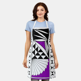 Southwest Sunrise in Purple Apron