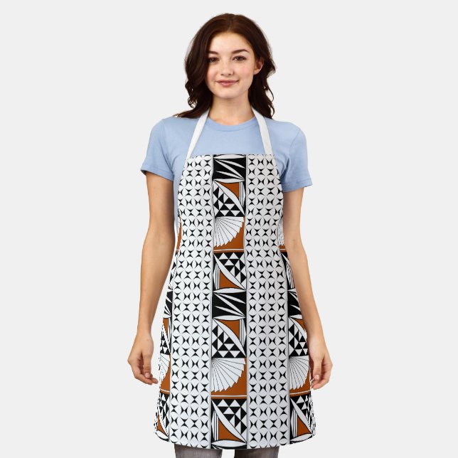 Southwest Sunrise in Rust Apron (Worn)