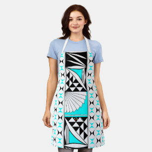 Southwest Sunrise in Turquoise Apron