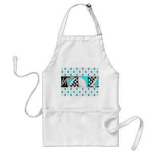 Southwest Sunrise in Turquoise Standard Apron