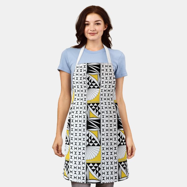 Southwest Sunrise in Yellow Apron (Worn)