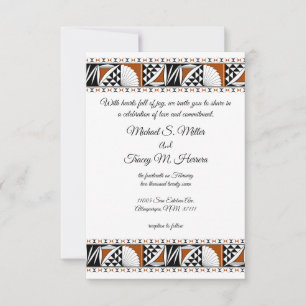Southwest Sunrise RSVP Card