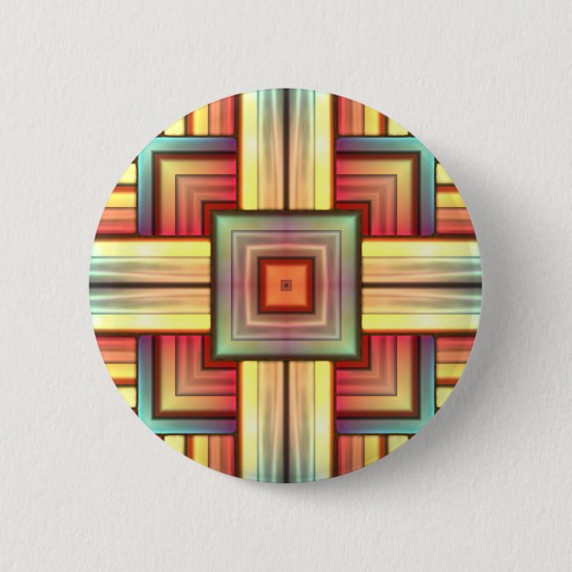 Southwest Sunset 2 Inch Round Button (Front)