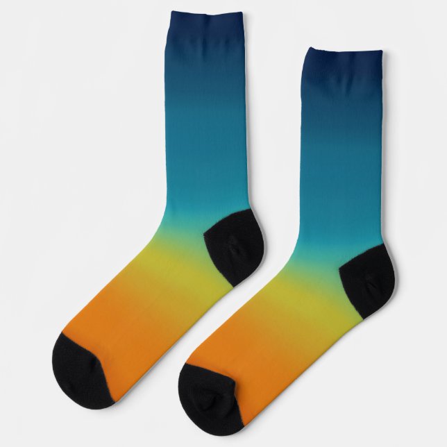 Southwest Sunset Colours  Socks (Left)