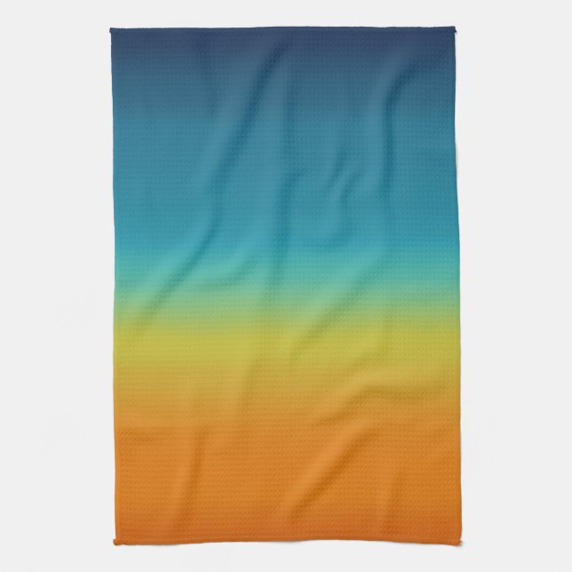 Southwest Sunset Kitchen Towel (Vertical)