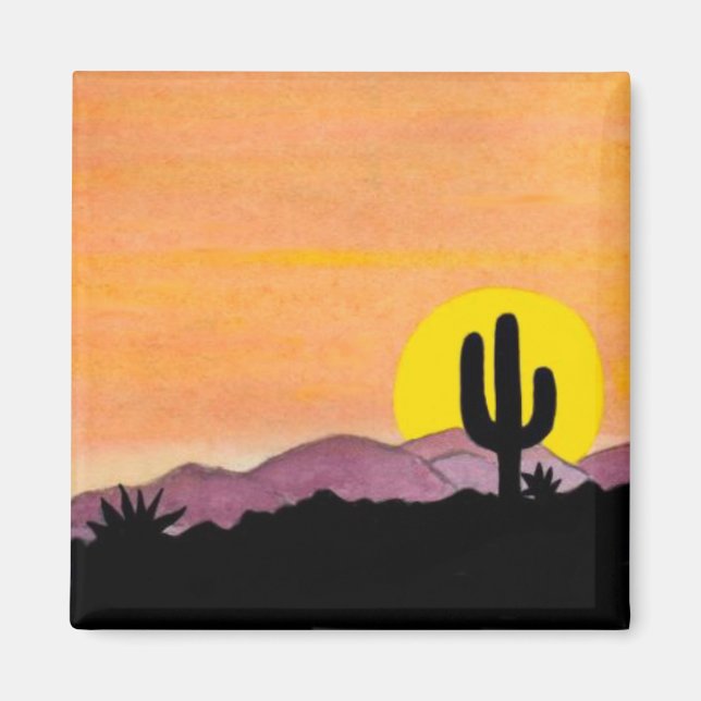 Southwest Sunset Magnet (Front)