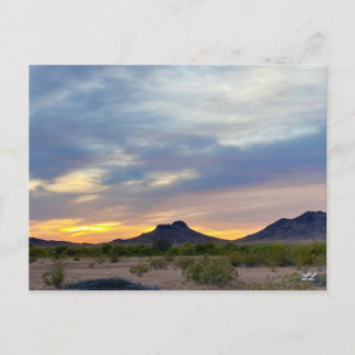 Southwest Sunset Postcard