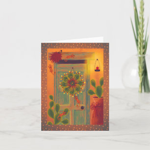 Southwest Theme Personalized  Holiday Card