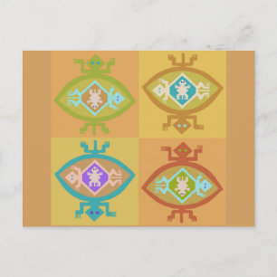 Southwest Tortuga Family Postcard