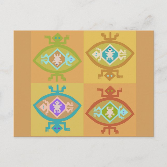 Southwest Tortuga Family Postcard (Front)