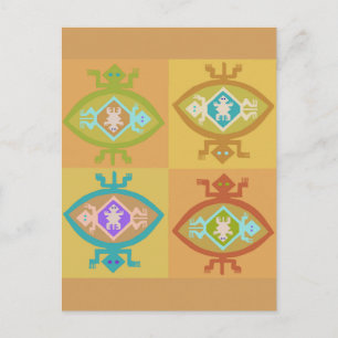 Southwest Tortuga Family Postcard