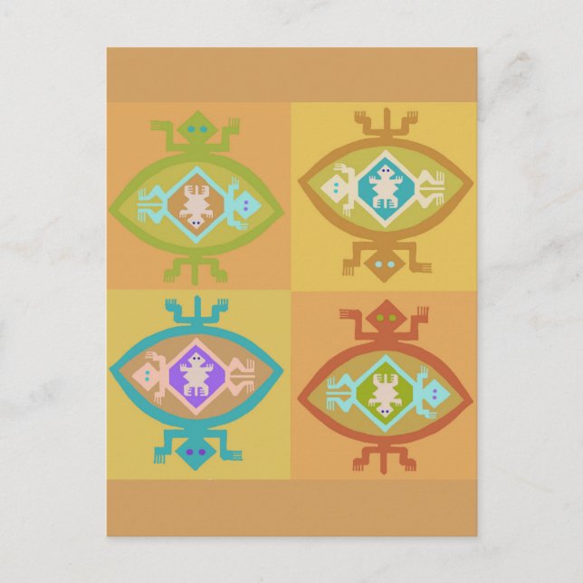 Southwest Tortuga Family Postcard (Front)