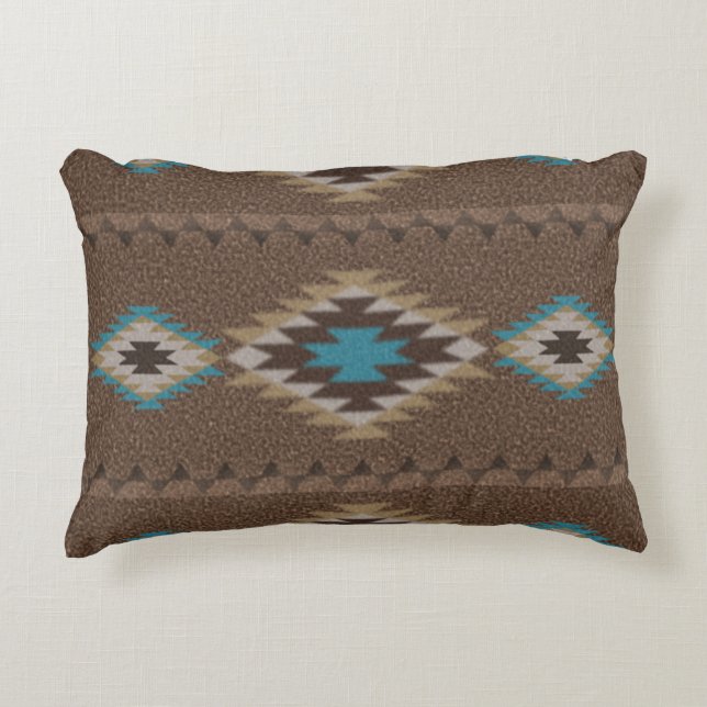 Southwest Tranquillity Cotton Accent Pillow 12"x16 (Front)