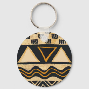 Southwest Tribal Native American Design Keychain