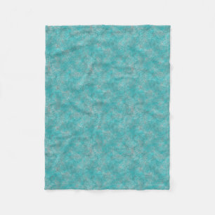 Southwest Turquoise Fleece Blanket