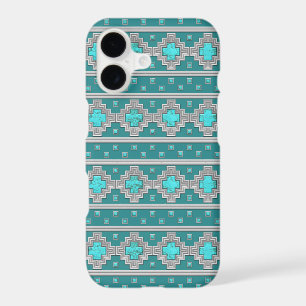 Southwest Turquoise Stone Geometric