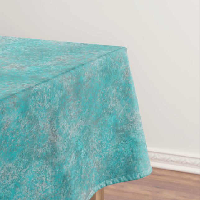 Southwest Turquoise Tablecloth (In Situ)