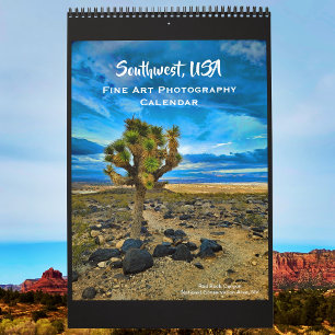 Southwest USA Fine Art Photography 2027 Calendar
