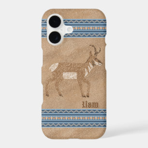 Southwest Walking Pronghorn Antelope Personalized