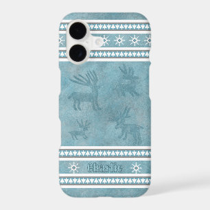 Southwest Winter Deer Snow Geometric Personalized