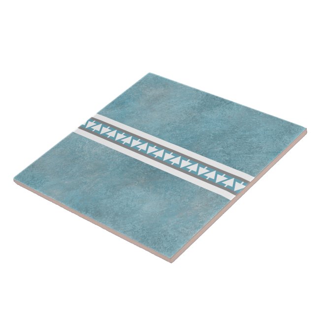 Southwest Winter Pines Tile (Side)
