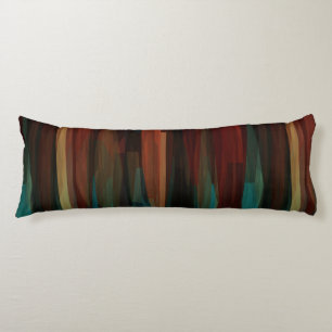 Southwest Wood Abstract Body Pillow