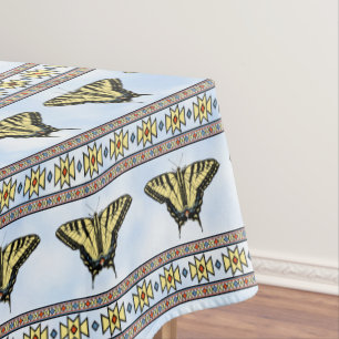 Southwest Yellow Swallowtail Butterflies Small Tablecloth